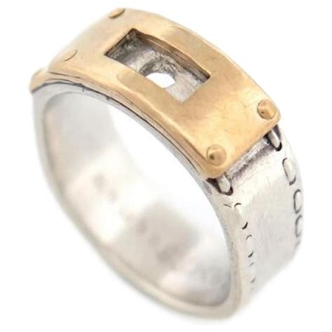 bague hermes occasion|bague Hermes argent kelly.